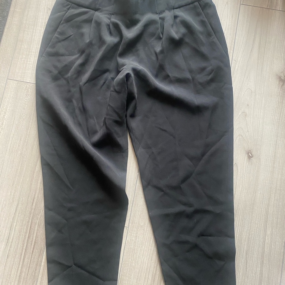 J. Crew Black CityFit Trousers size 6.